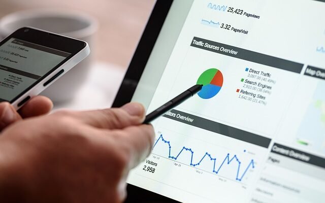 Infographic illustrating methods to use Google Analytics for optimizing business operations and increasing success.